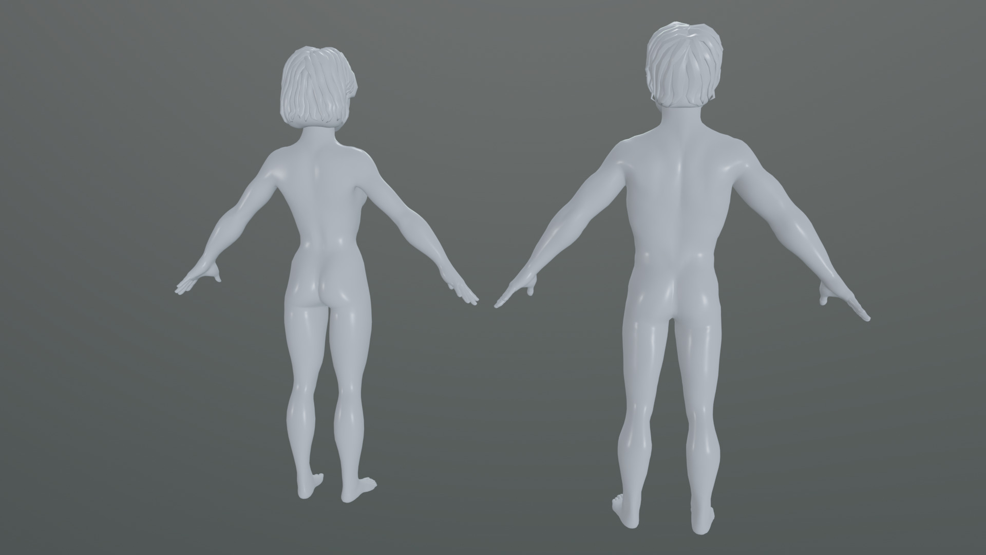 Asian people rig high-poly textured 3D model_20