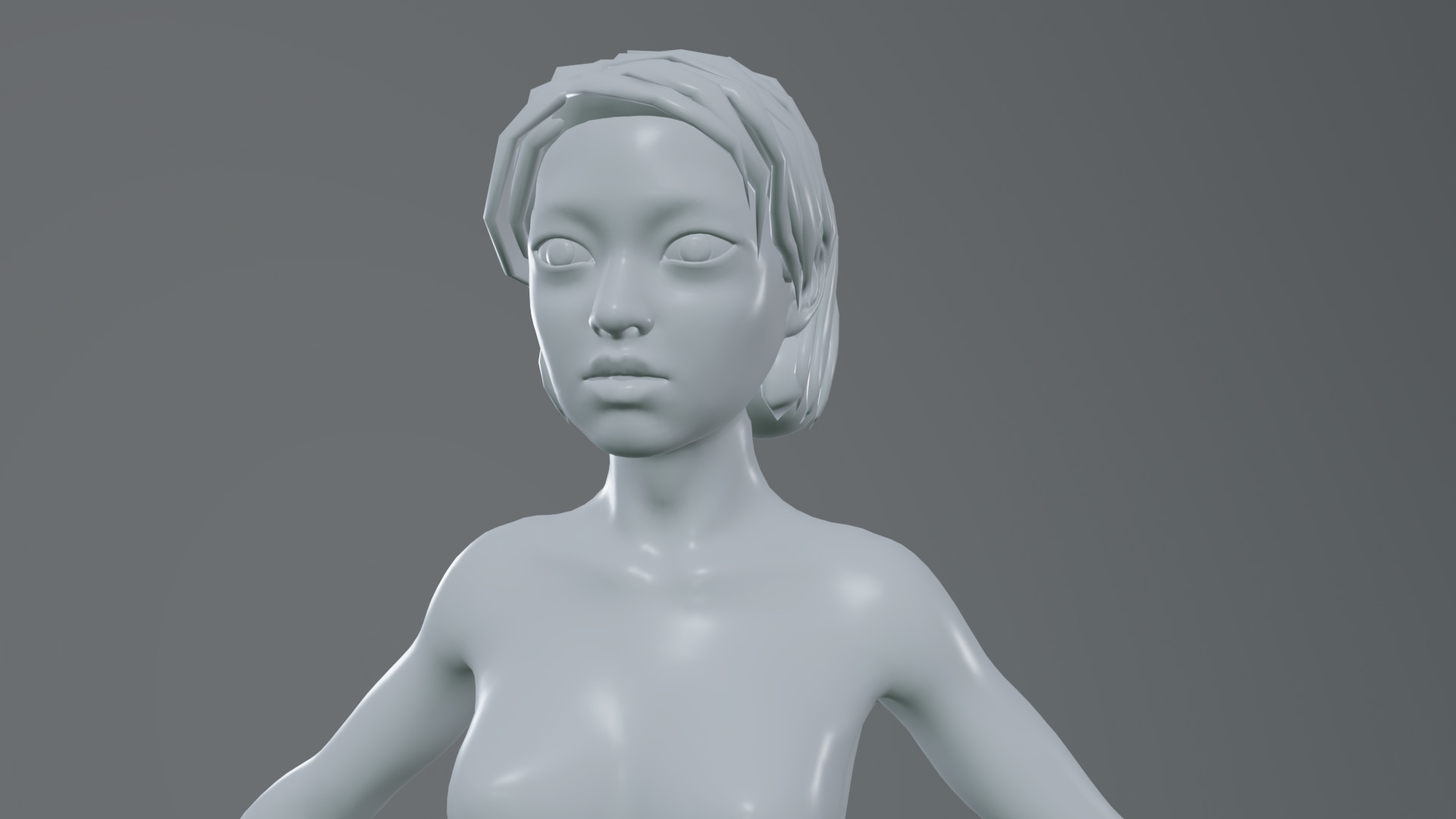 Asian people rig high-poly textured 3D model_22