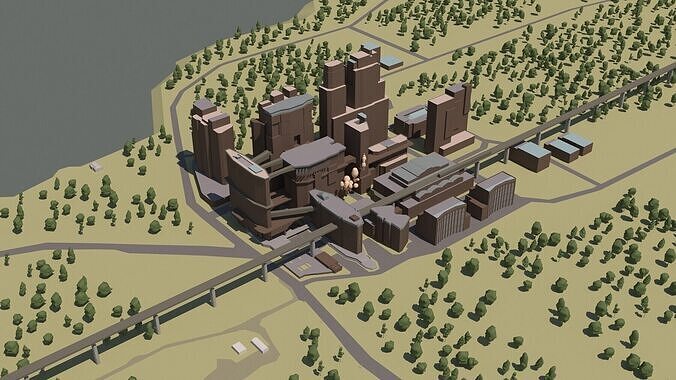 Galsh 3D model