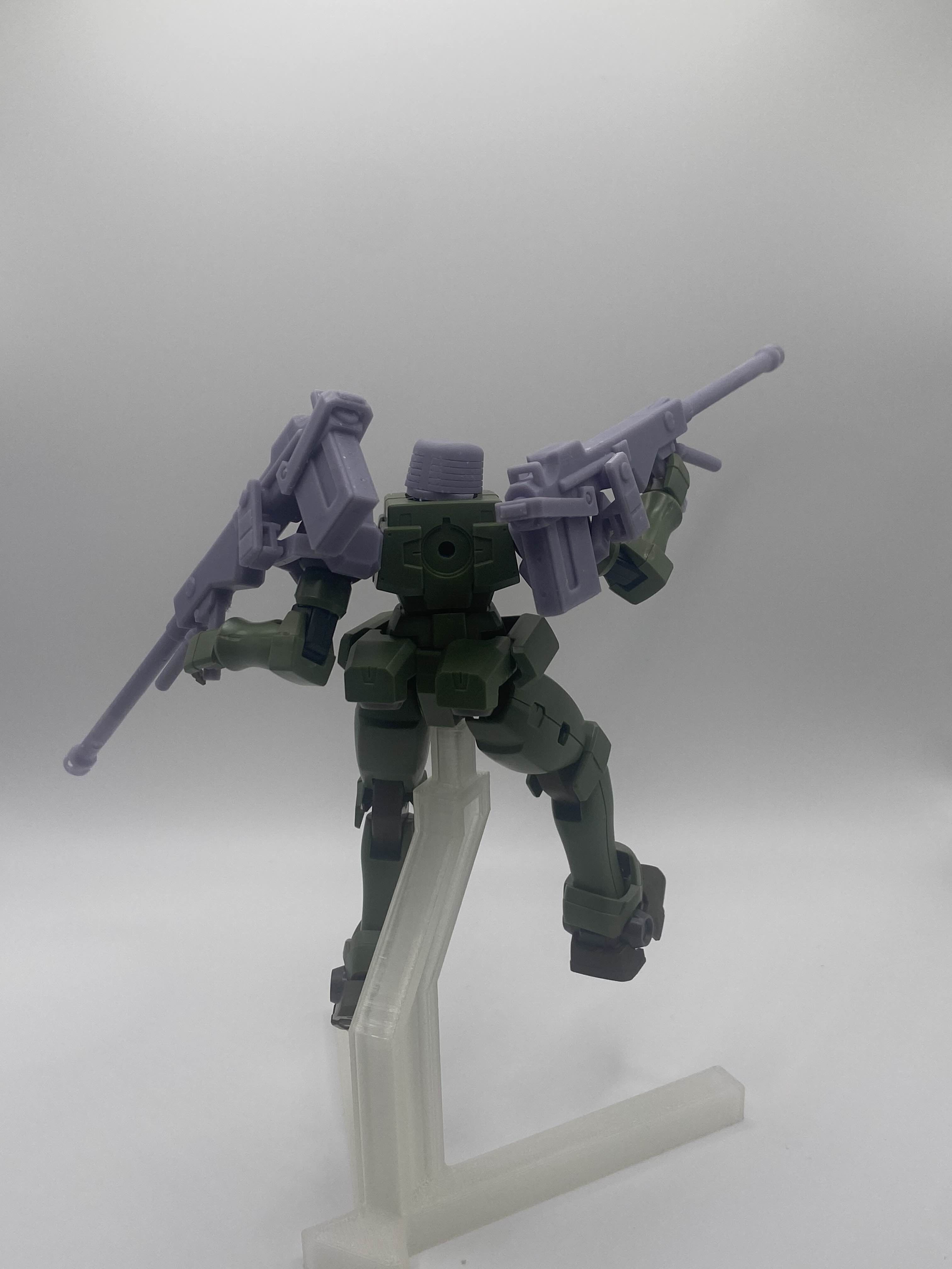 Dober Gun Leo Weapon 144 scale -Gundam Wing 3D print model_4