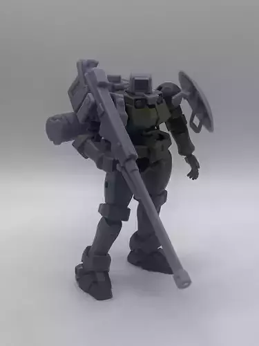 Dober Gun Leo Weapon 144 scale -Gundam Wing 3D print model