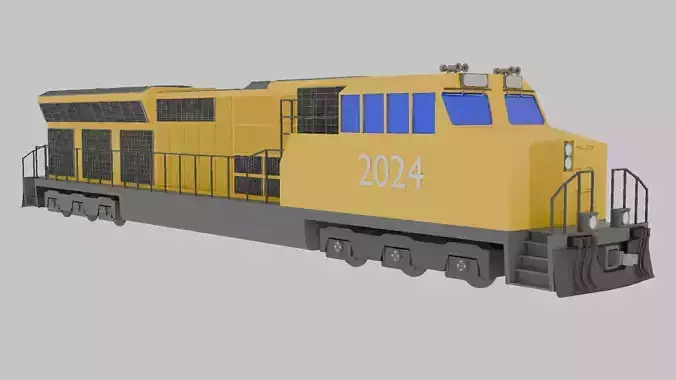 Diesel Locomotive Engine Concept
