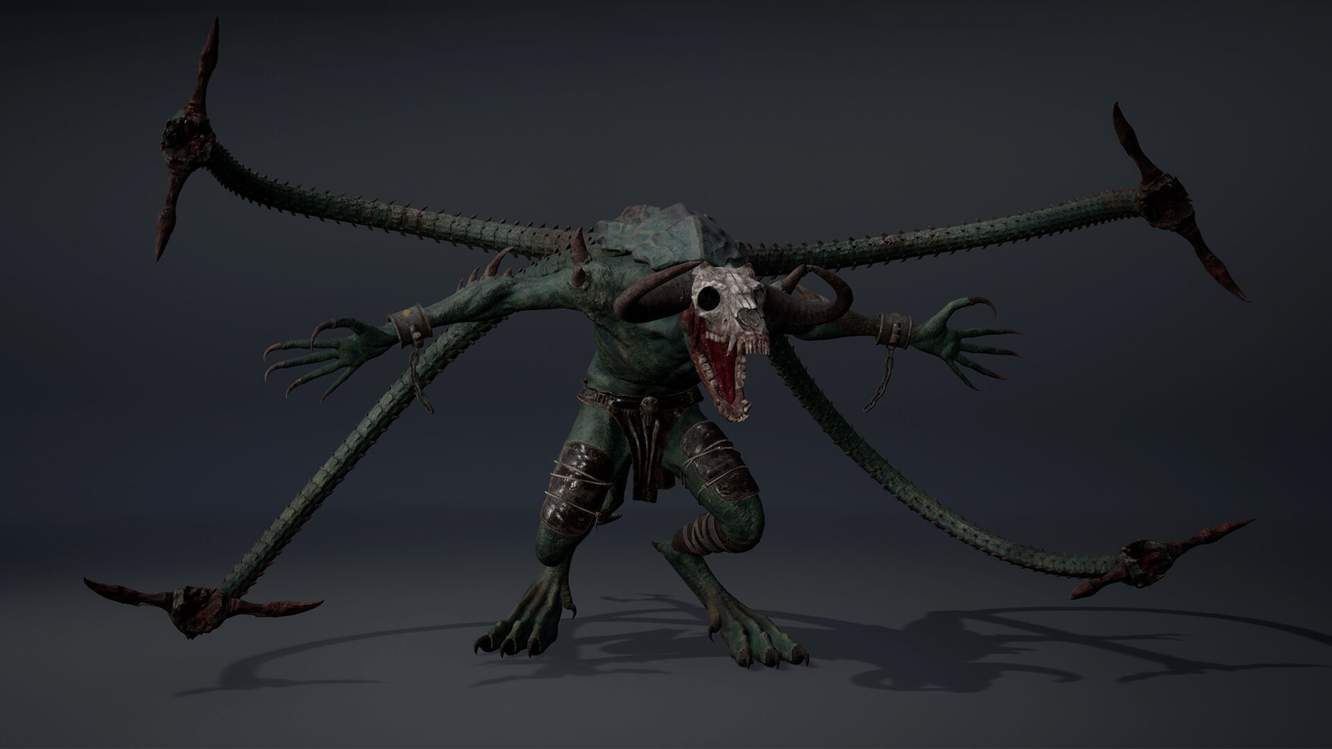 Bloodclaw Spicky Low-poly 3D model_15