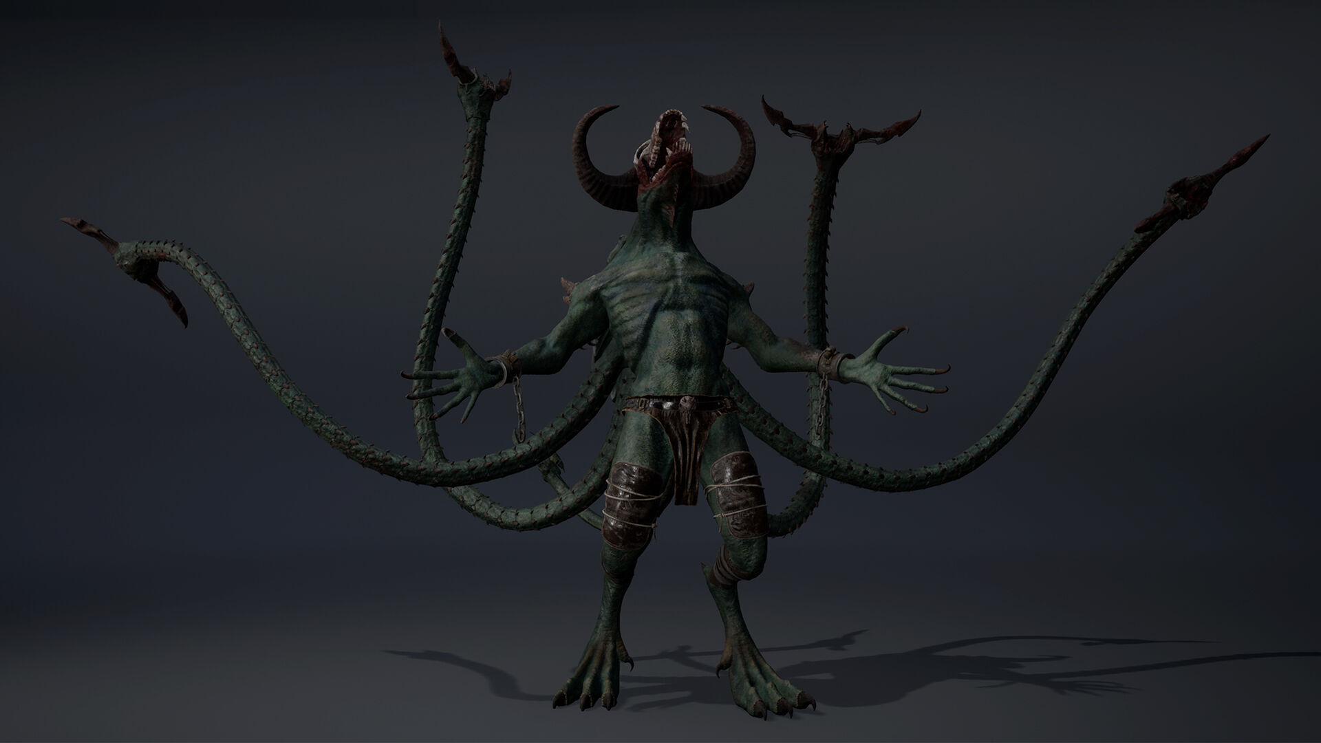 Bloodclaw Spicky Low-poly 3D model_6