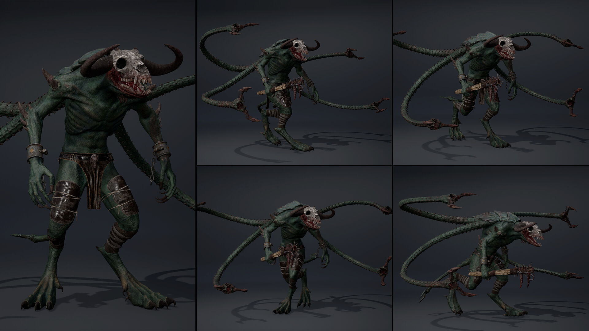 Bloodclaw Spicky Low-poly 3D model_10