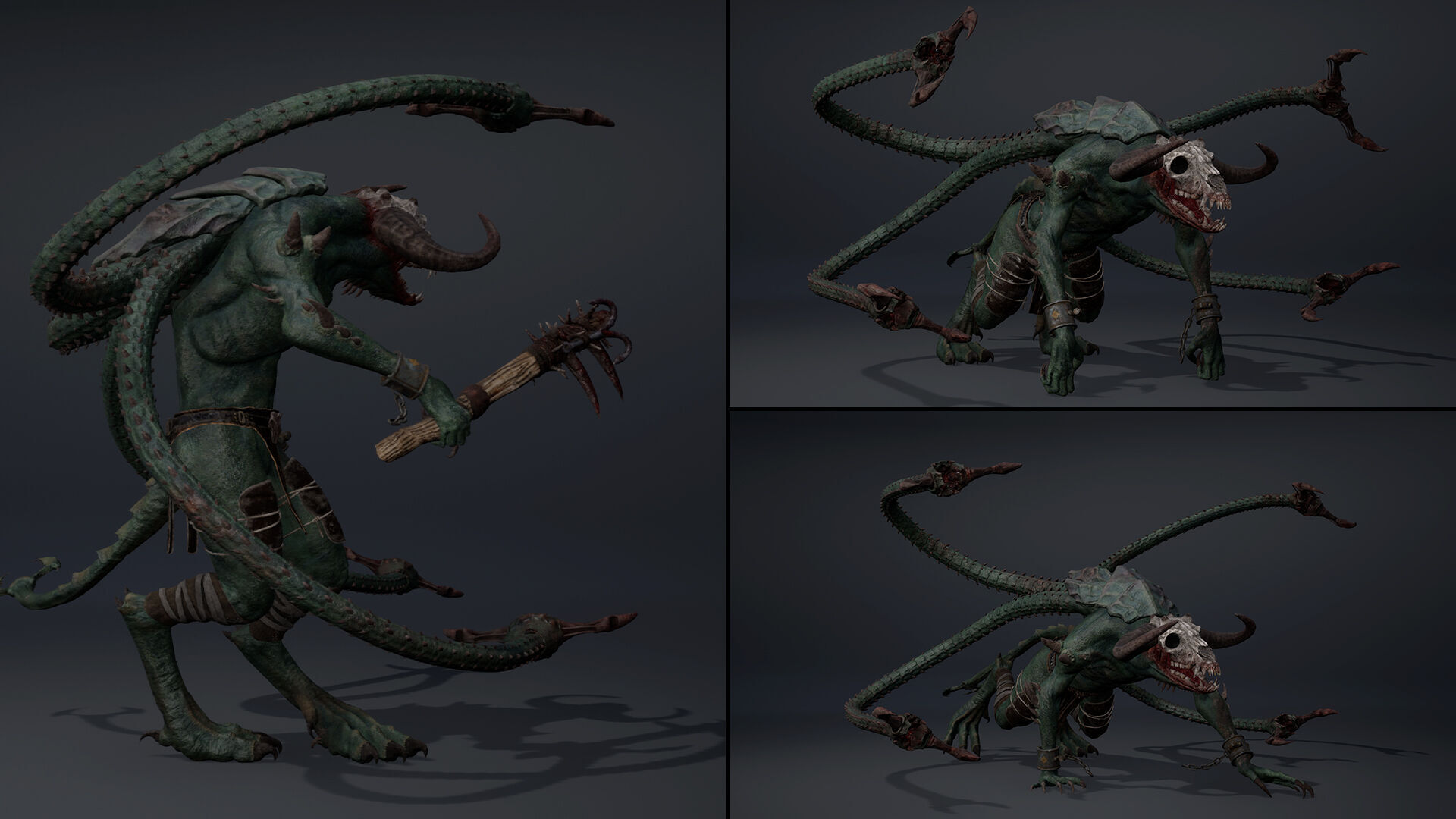 Bloodclaw Spicky Low-poly 3D model_9