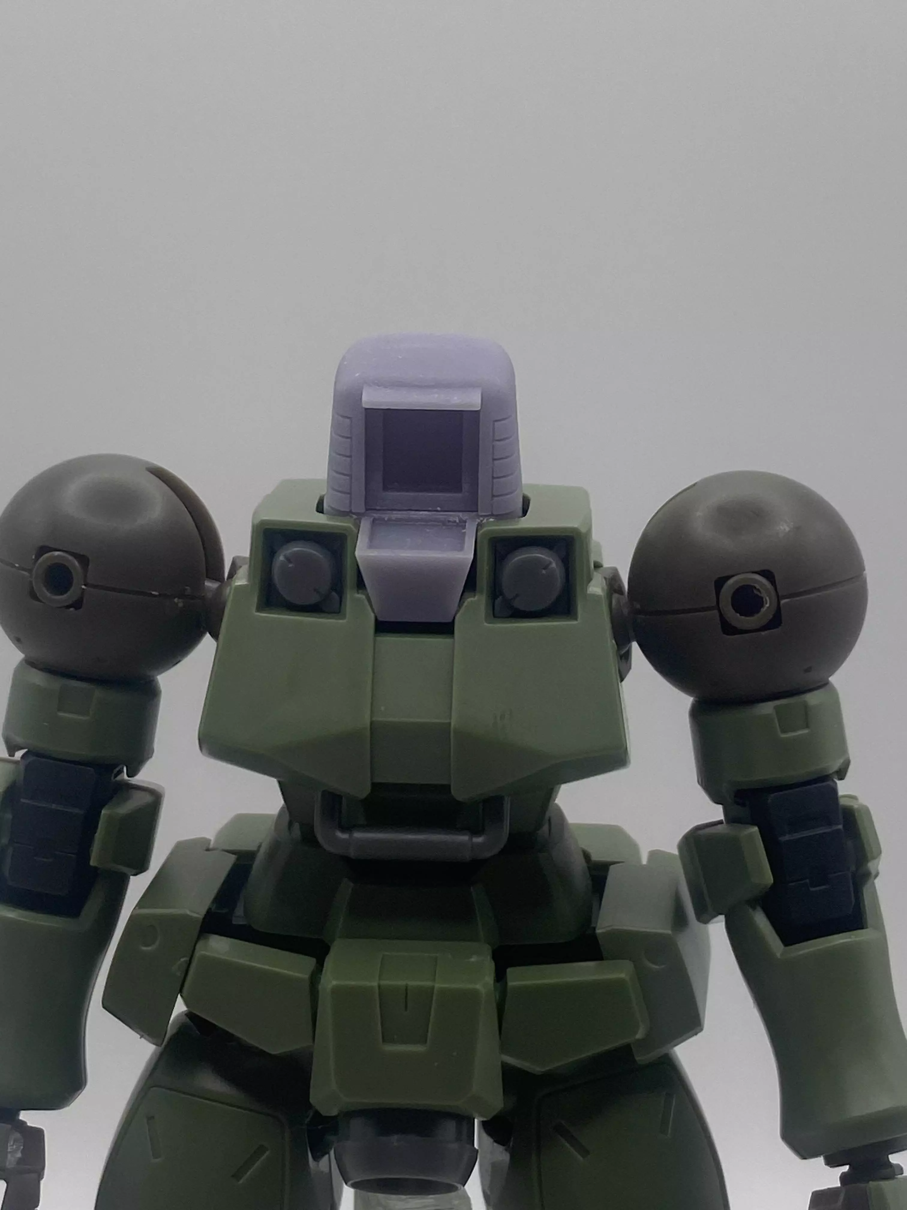 HG Leo compatible articulated head 144 sacle - Gundam Wing 3D print model_0