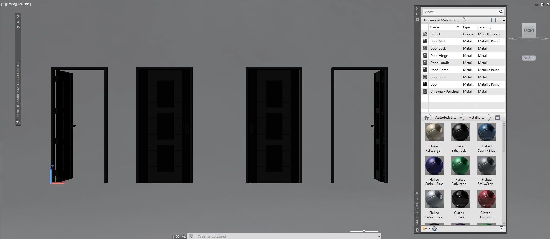 Door sets 8 3D model_21
