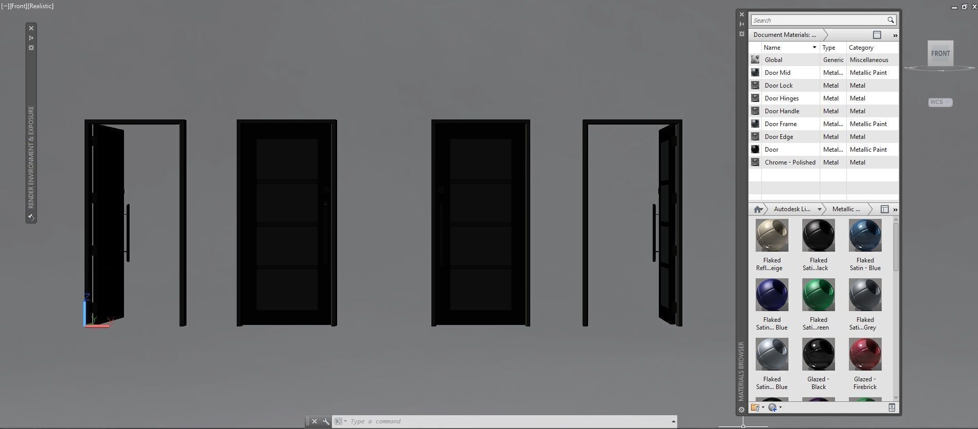 Door sets 8 3D model_24