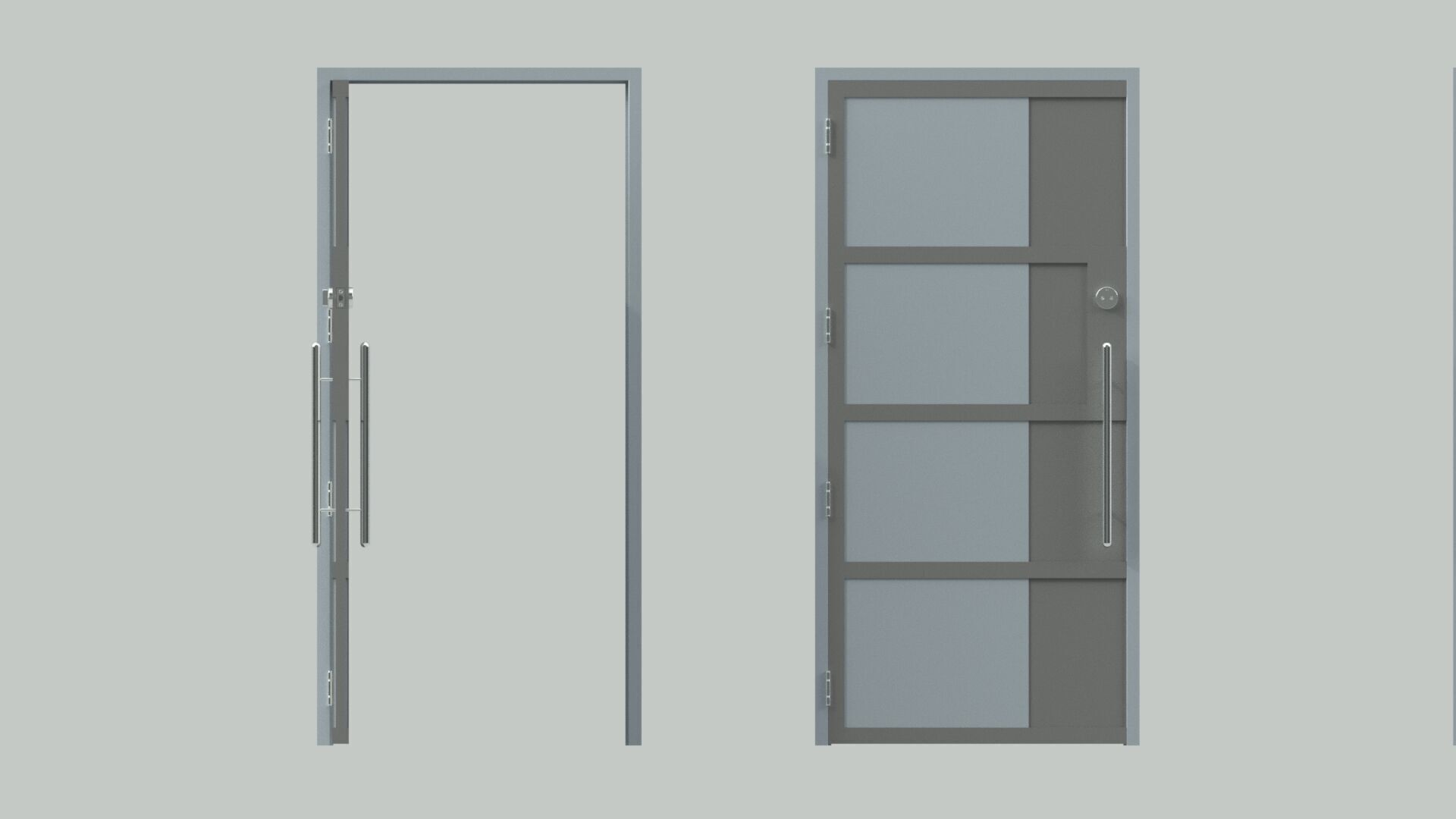 Door sets 8 3D model_20