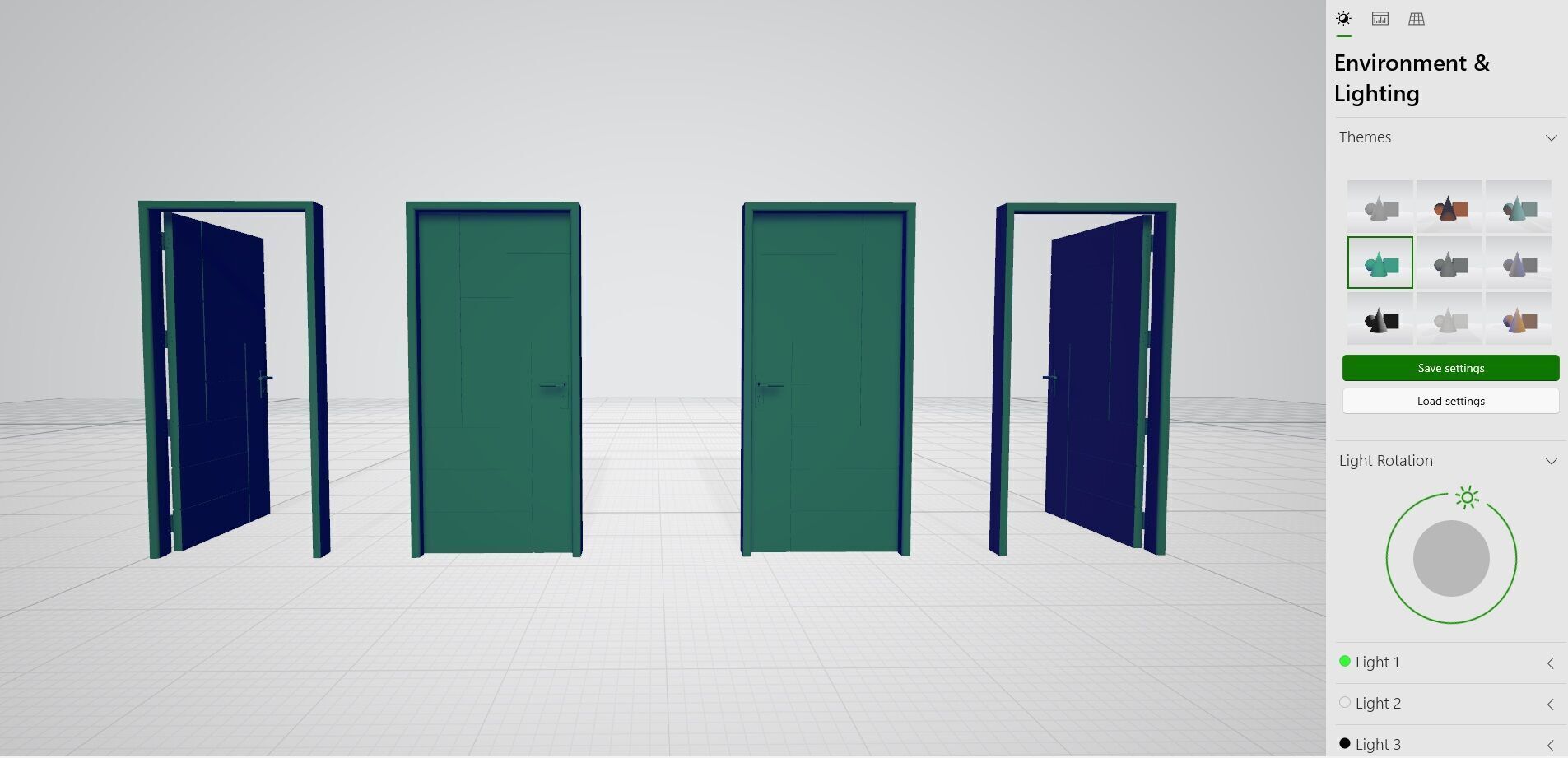 Door sets 8 3D model_33
