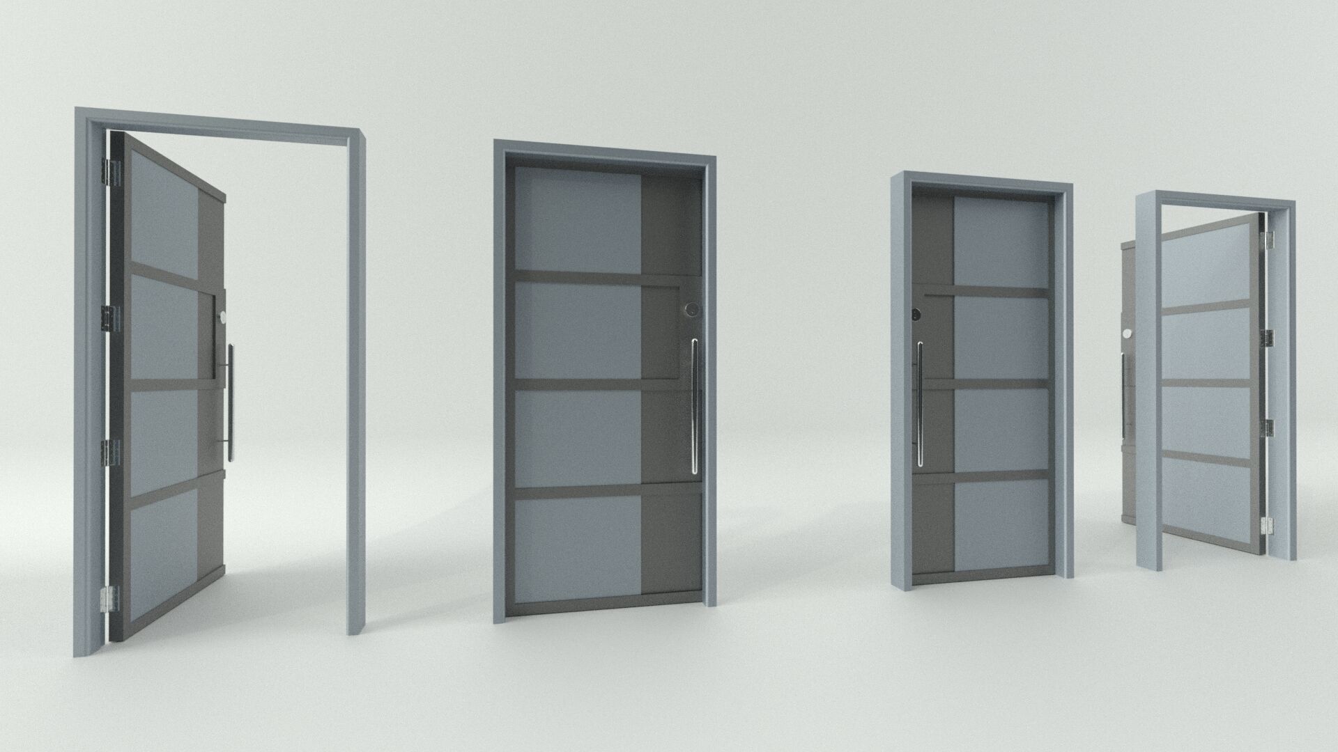 Door sets 8 3D model_17