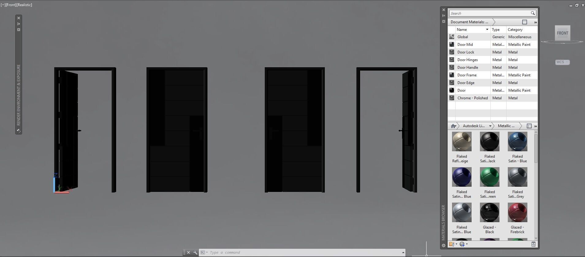 Door sets 8 3D model_23