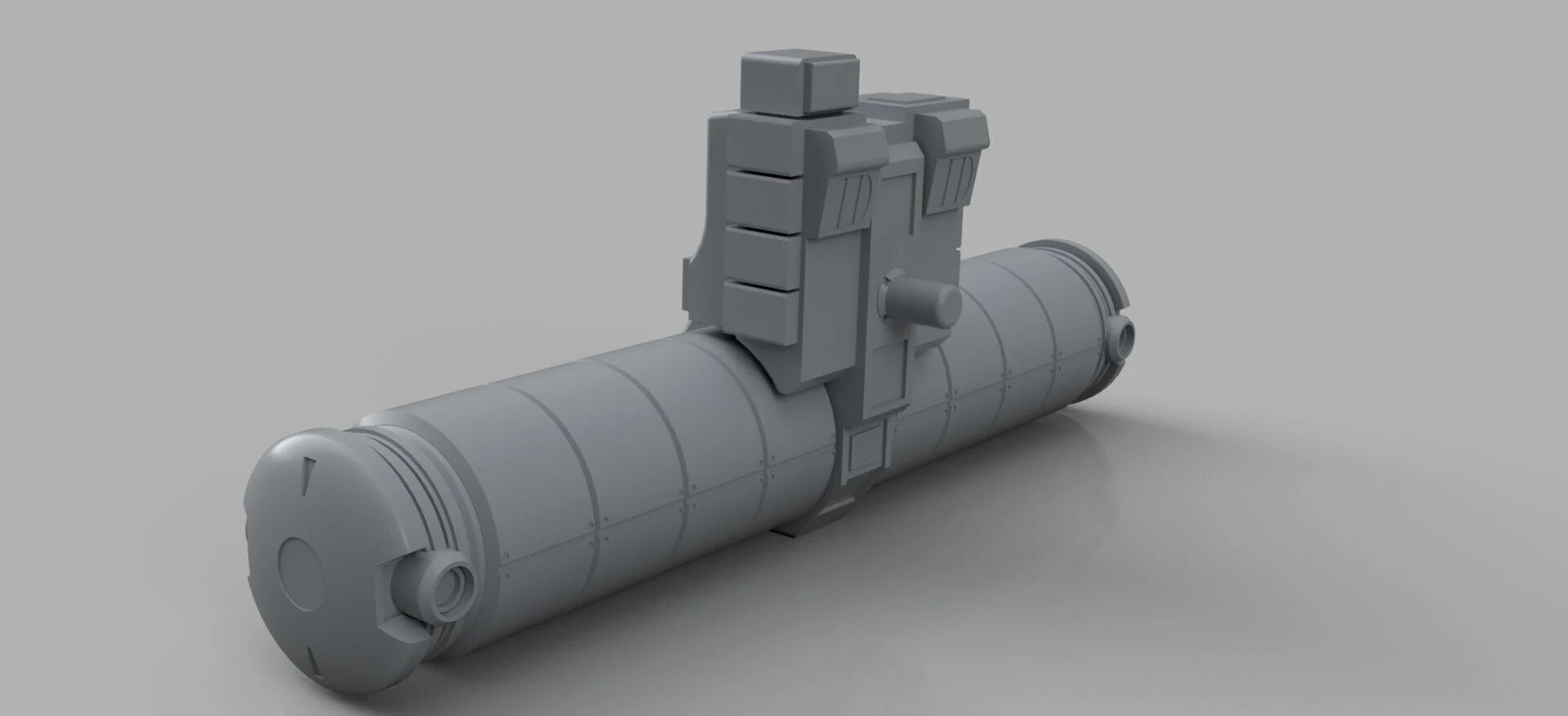 Space Leo Backpack Unit For LEO Type Mobile Suit 1-144  3D print model_3