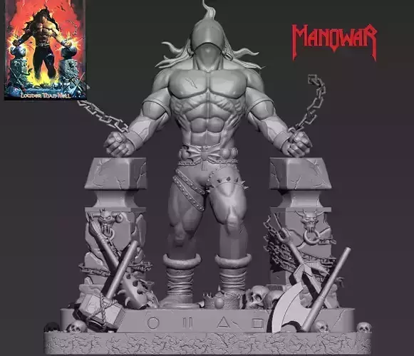MANOWAR FANART PORTADA