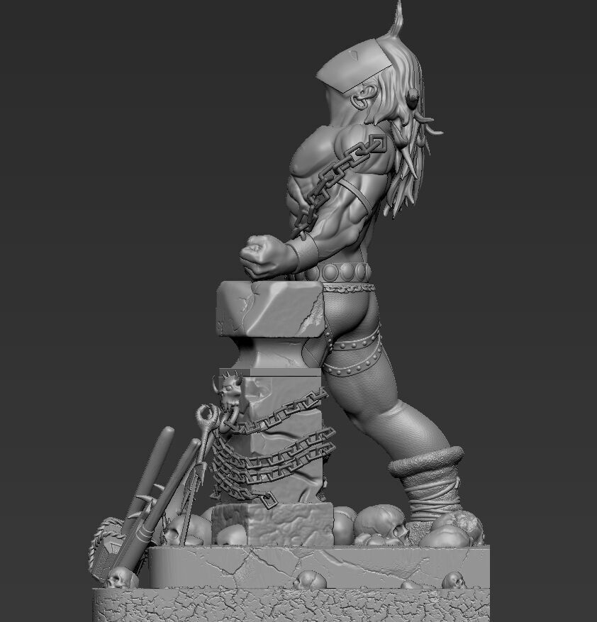 MANOWAR FANART PORTADA 3D print model_1