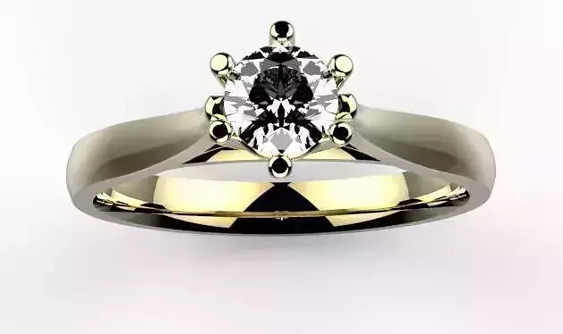 RING WEDDING  SOLITAIRE