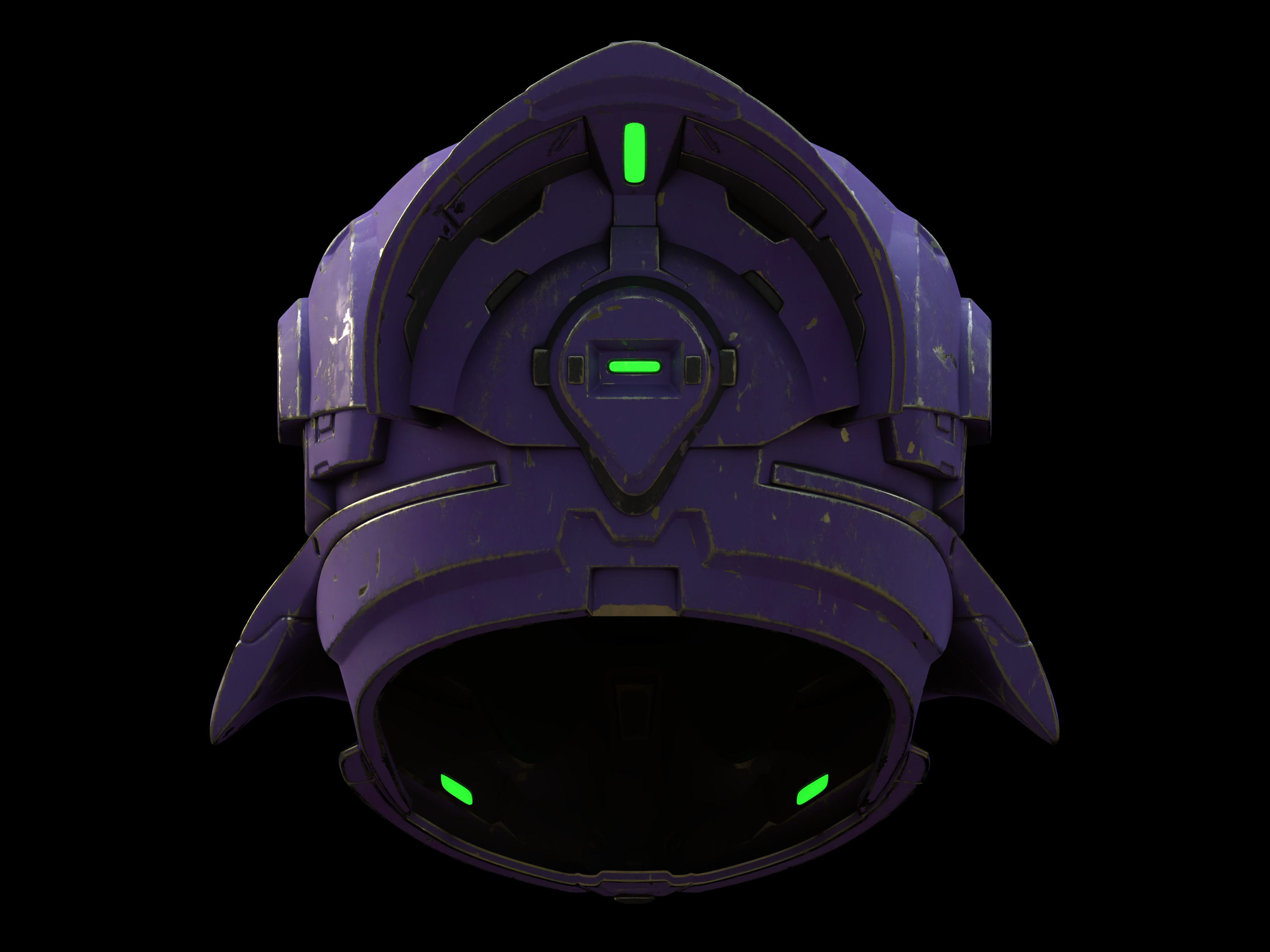 Helioskrill helmet with attachment 3d print file 3D print model_5