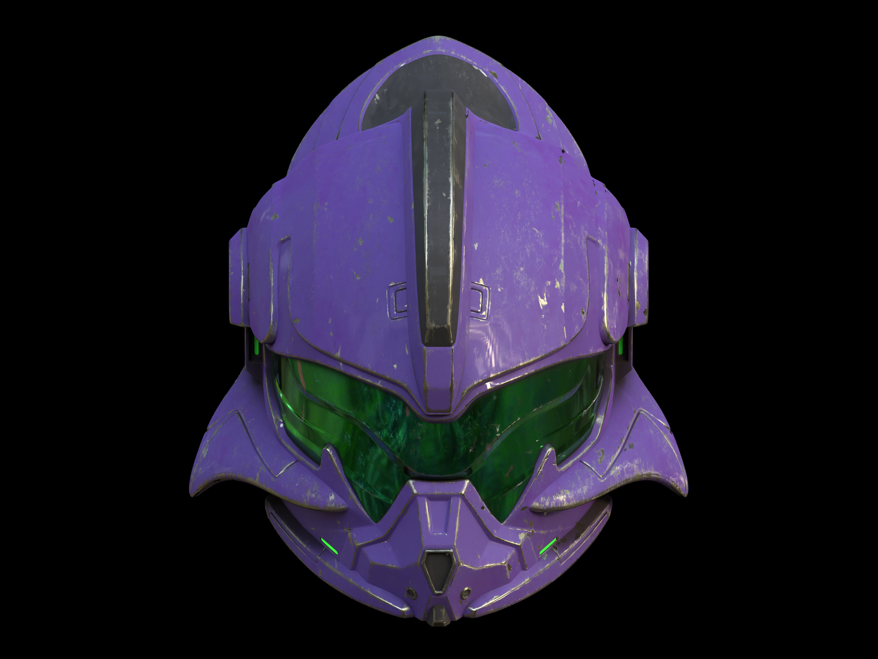 Helioskrill helmet with attachment 3d print file 3D print model_1