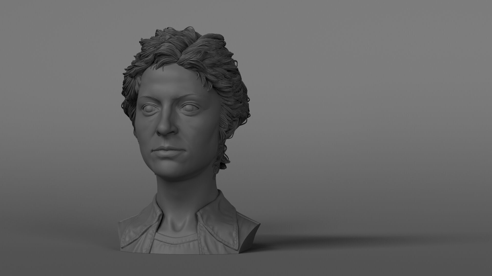 Veronica Cartwright - Lambert - Alien 3D print model_3