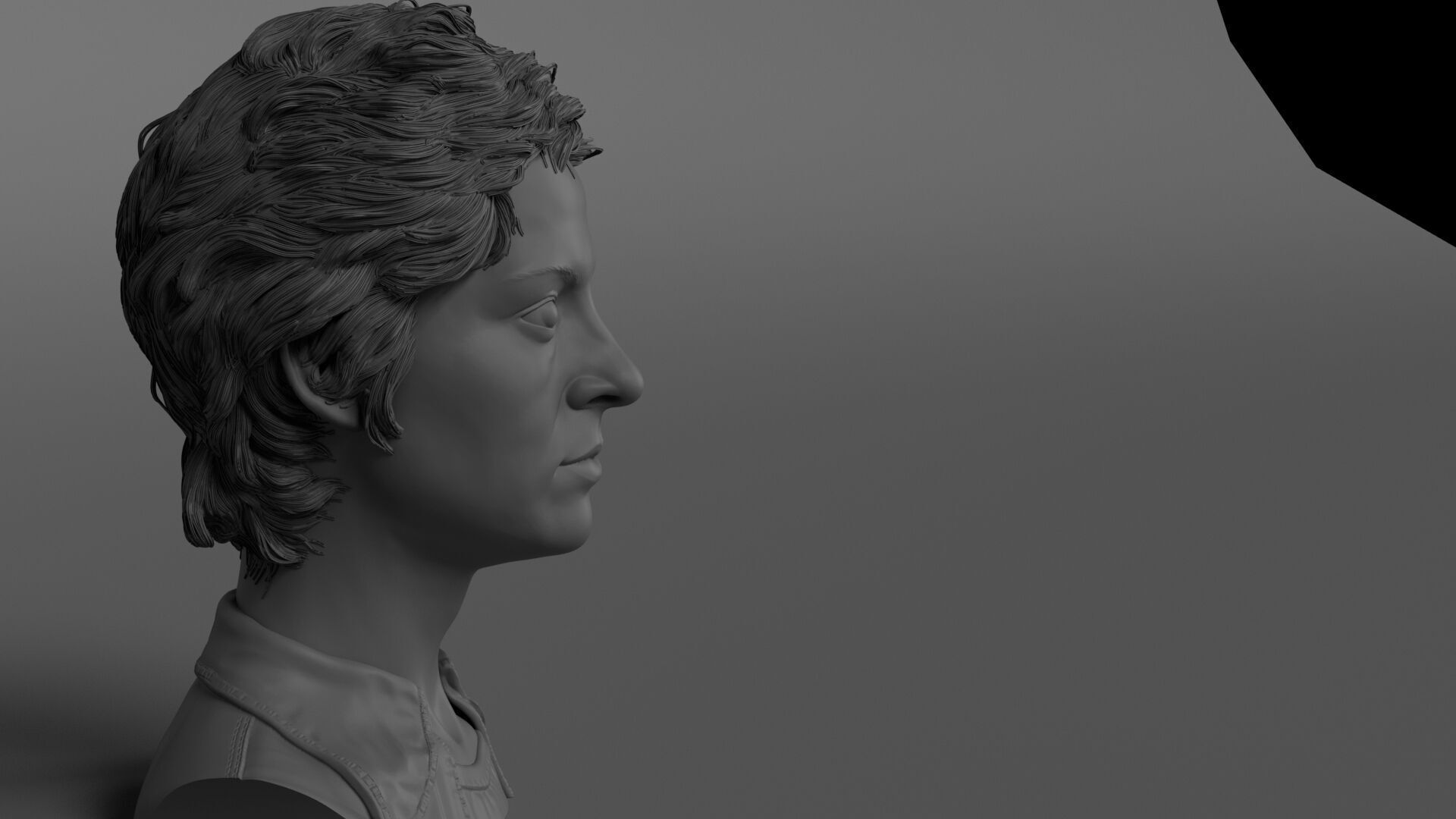 Veronica Cartwright - Lambert - Alien 3D print model_7