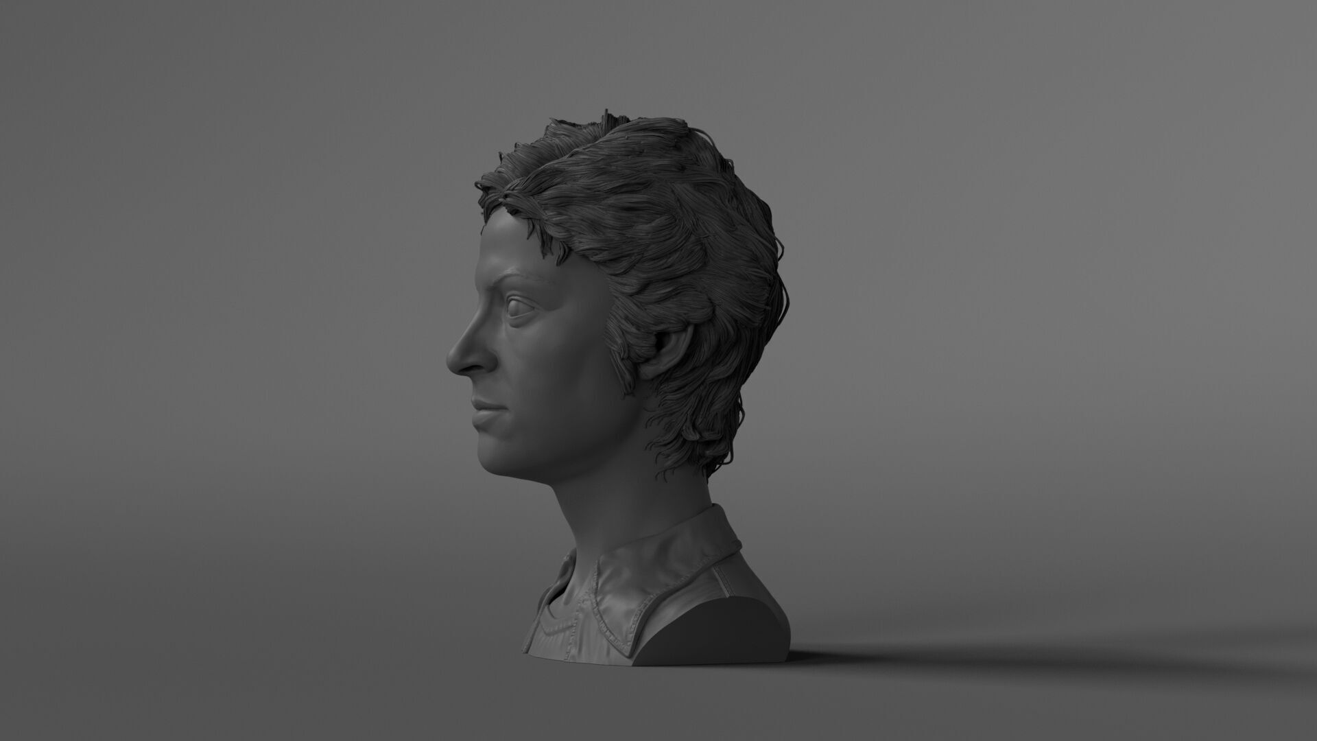 Veronica Cartwright - Lambert - Alien 3D print model_2