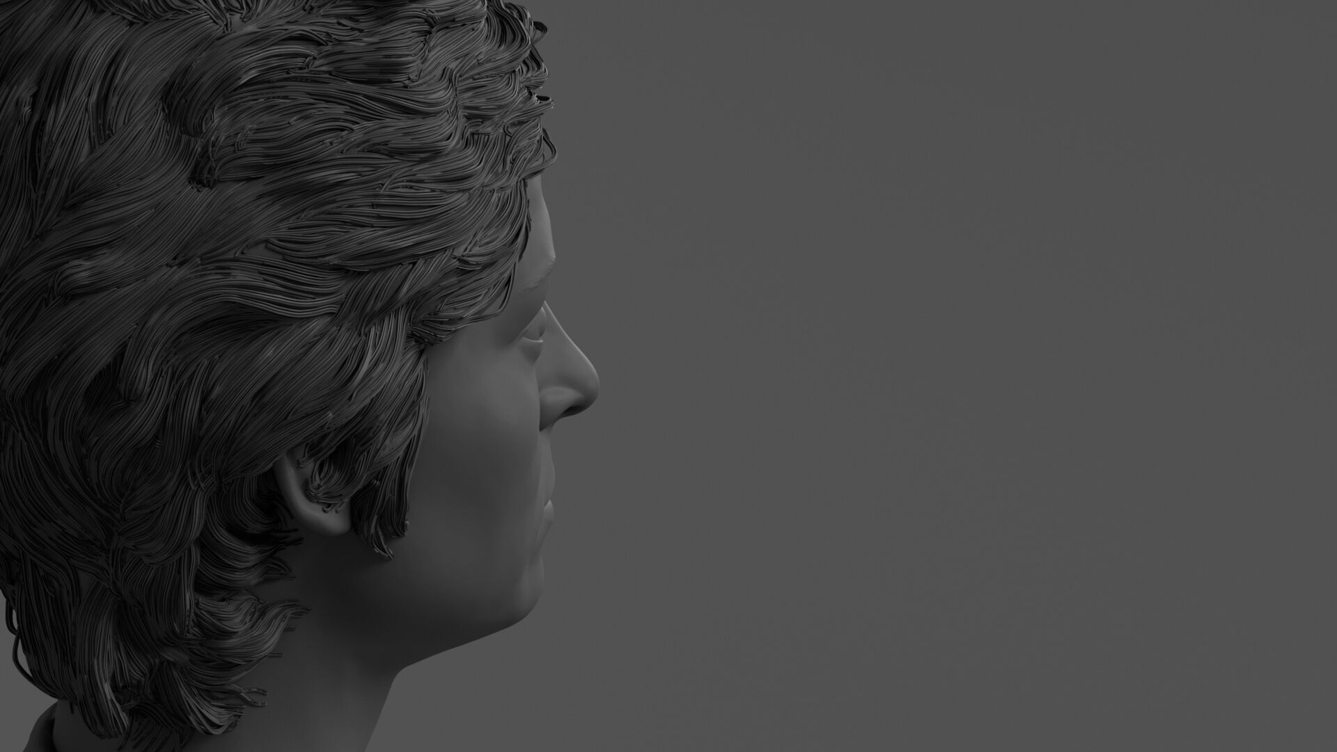Veronica Cartwright - Lambert - Alien 3D print model_16