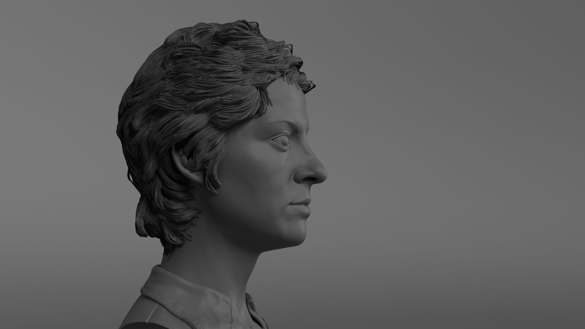 Veronica Cartwright - Lambert - Alien 3D print model_8