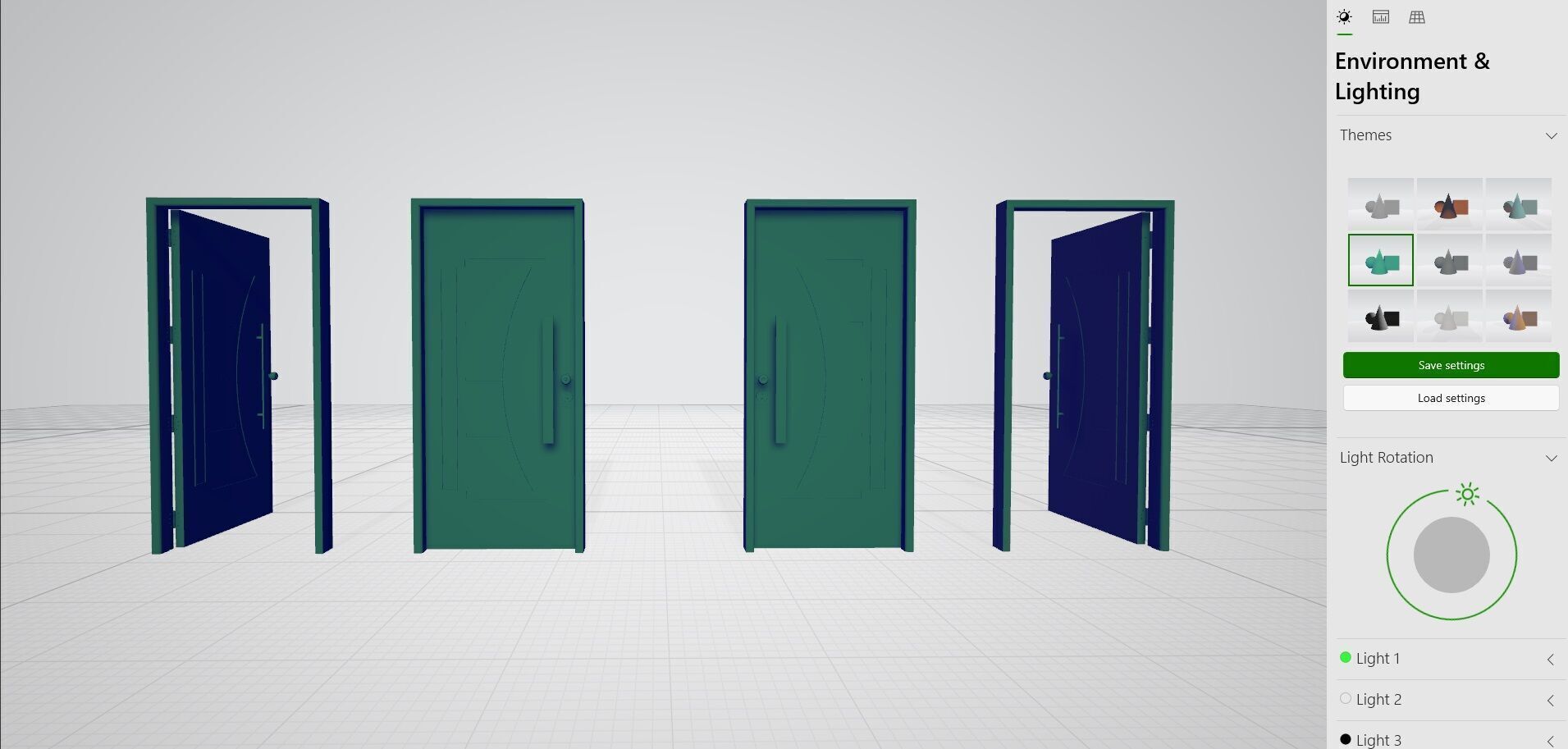 Door sets 11 3D model_35