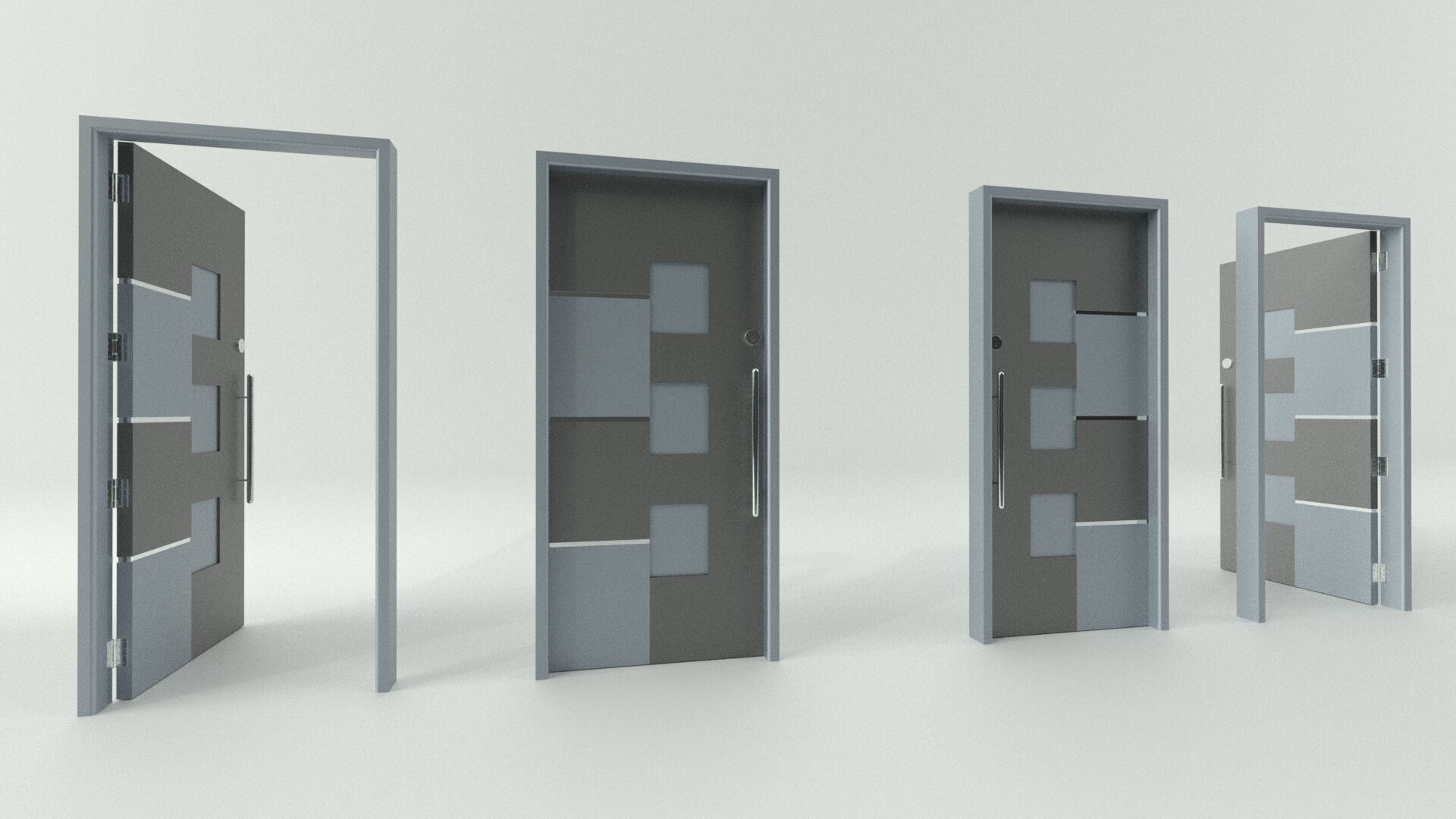 Door sets 11 3D model_5
