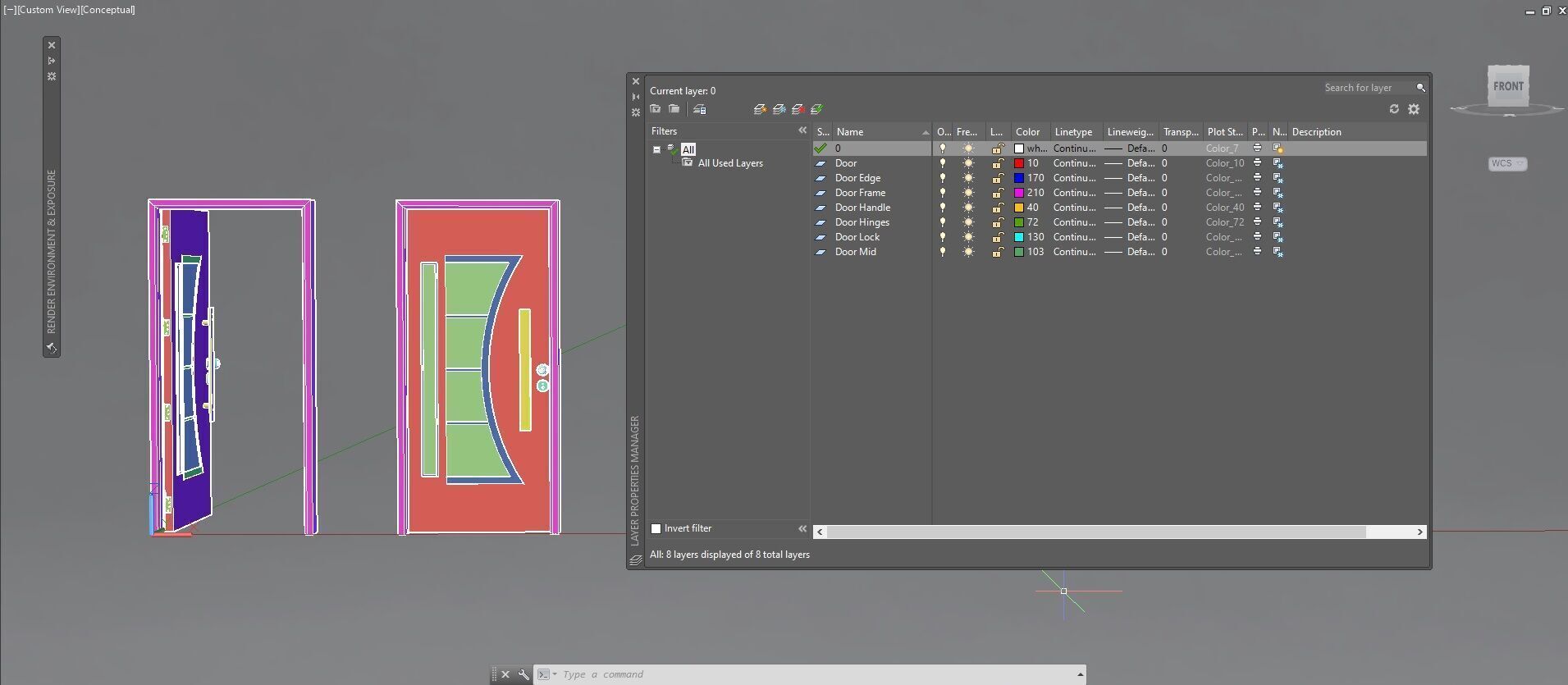 Door sets 11 3D model_30