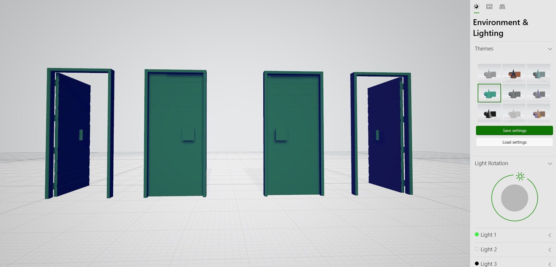 Door sets 11 3D model_33