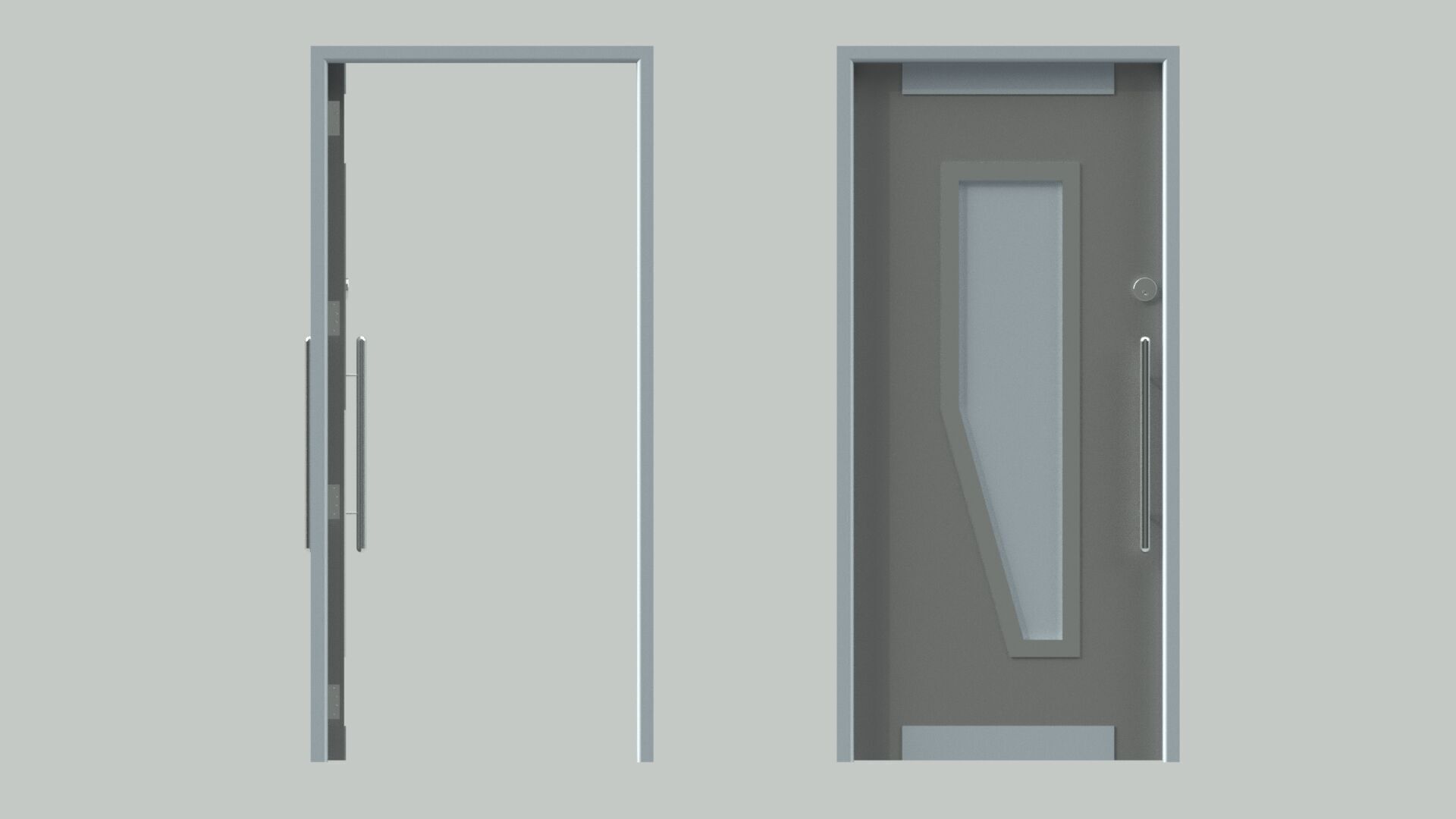 Door sets 11 3D model_3