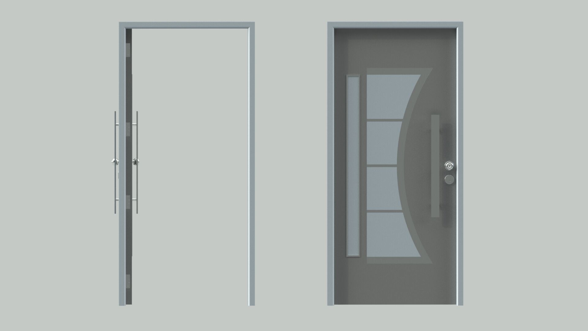 Door sets 11 3D model_19