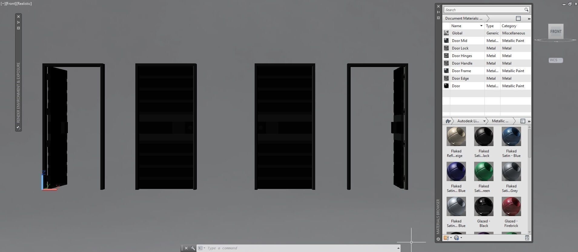 Door sets 11 3D model_23