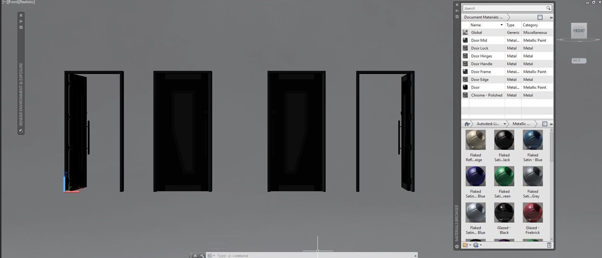 Door sets 11 3D model_21