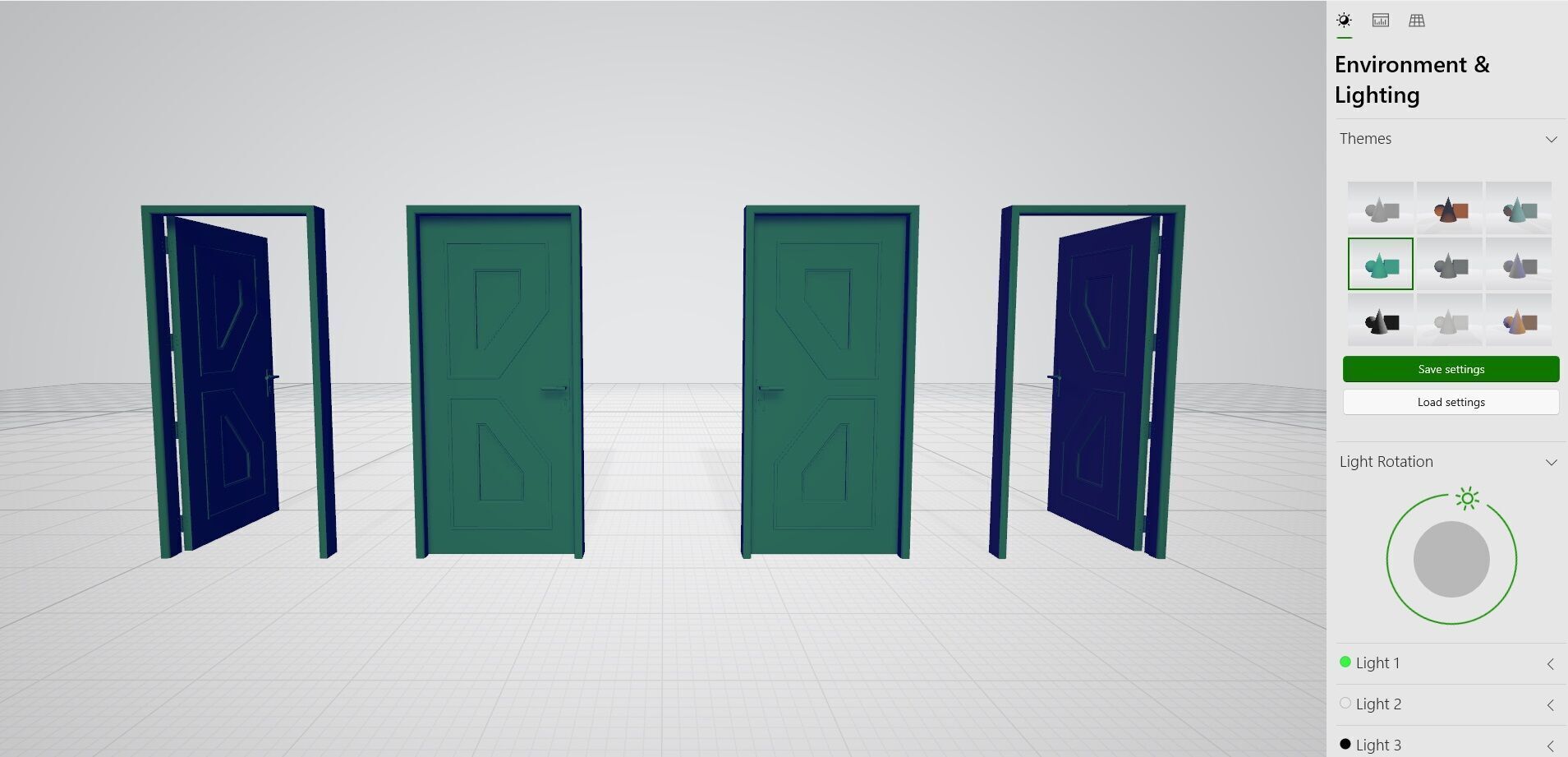 Door sets 11 3D model_34