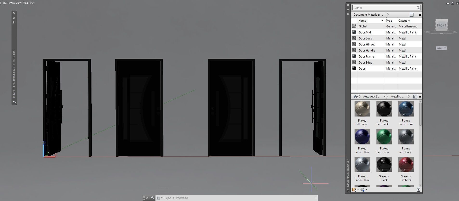 Door sets 11 3D model_25