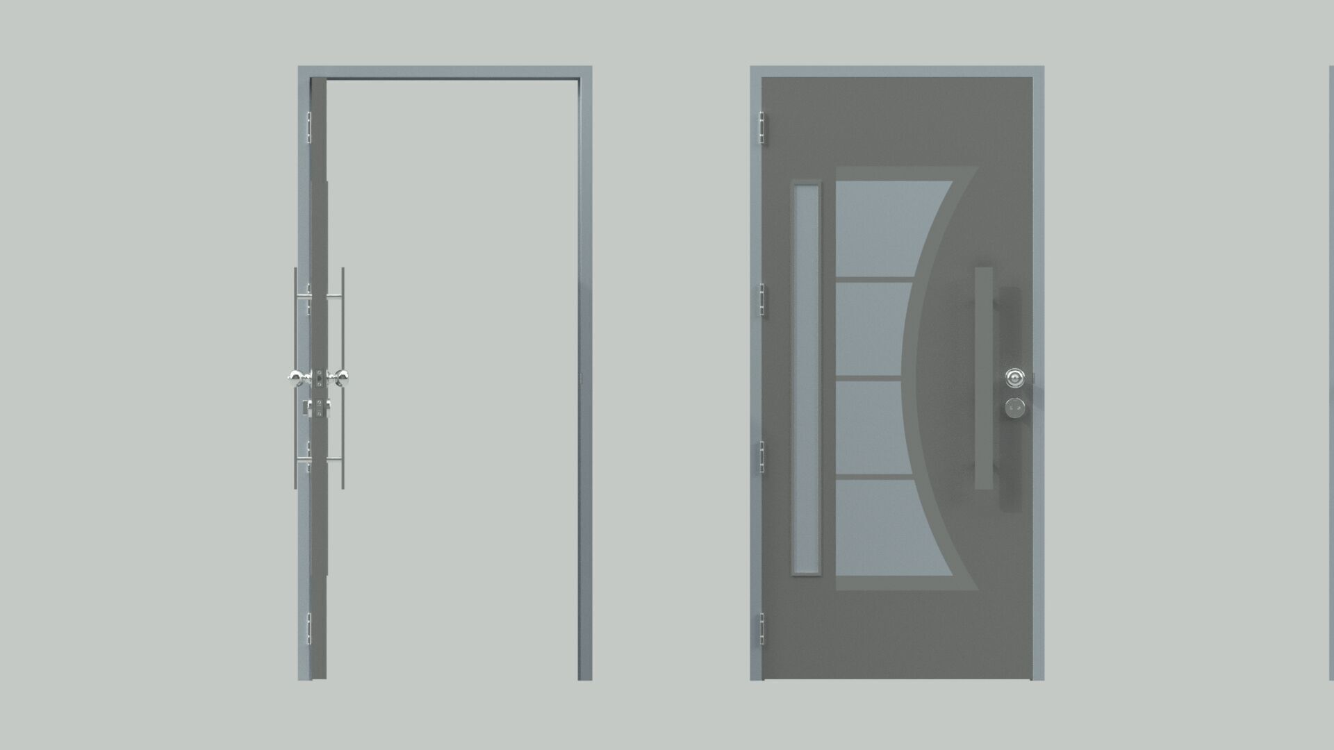 Door sets 11 3D model_20