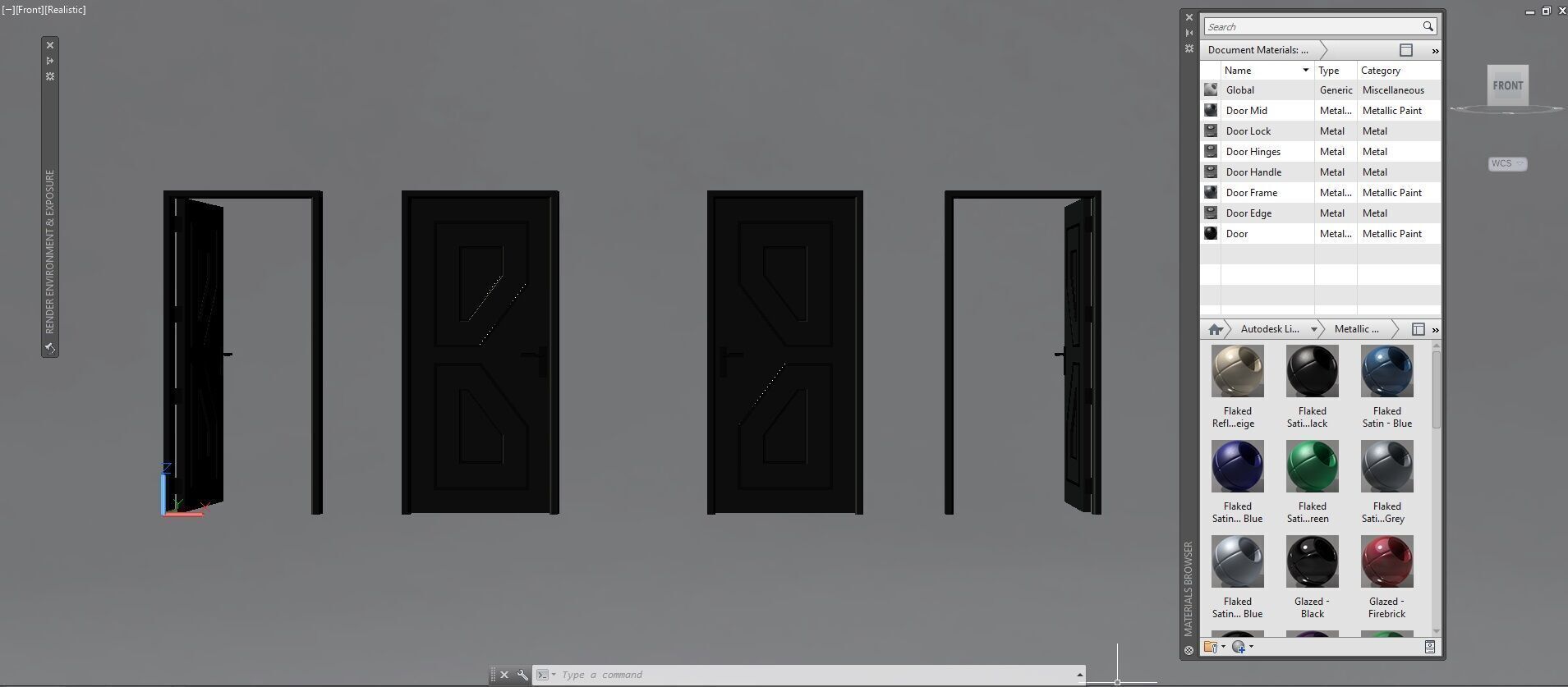 Door sets 11 3D model_24