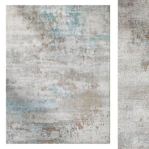 Lyra Silk Rug by The world of RH 3D model