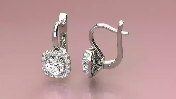 Diamond earrings