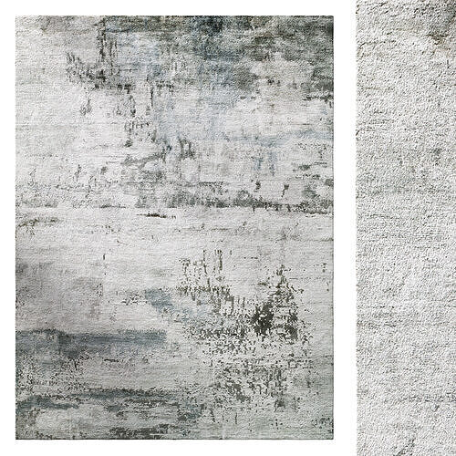 Lyra Silk Rug by The world of RH 3D model