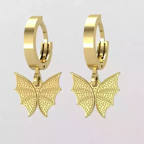 Butterfly  earrings 03