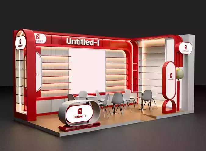 Exhibition Booth Design 3x6m Height 3m