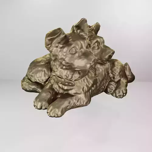 German shepherd baby