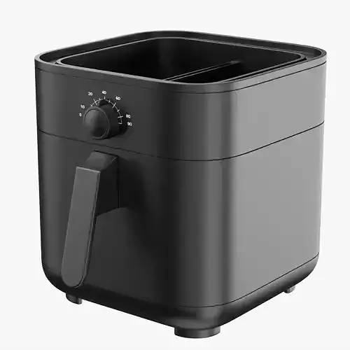 Deep fryer 3D model