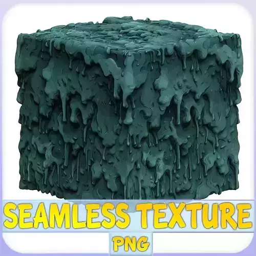 Stylized Slime Seamless Texture