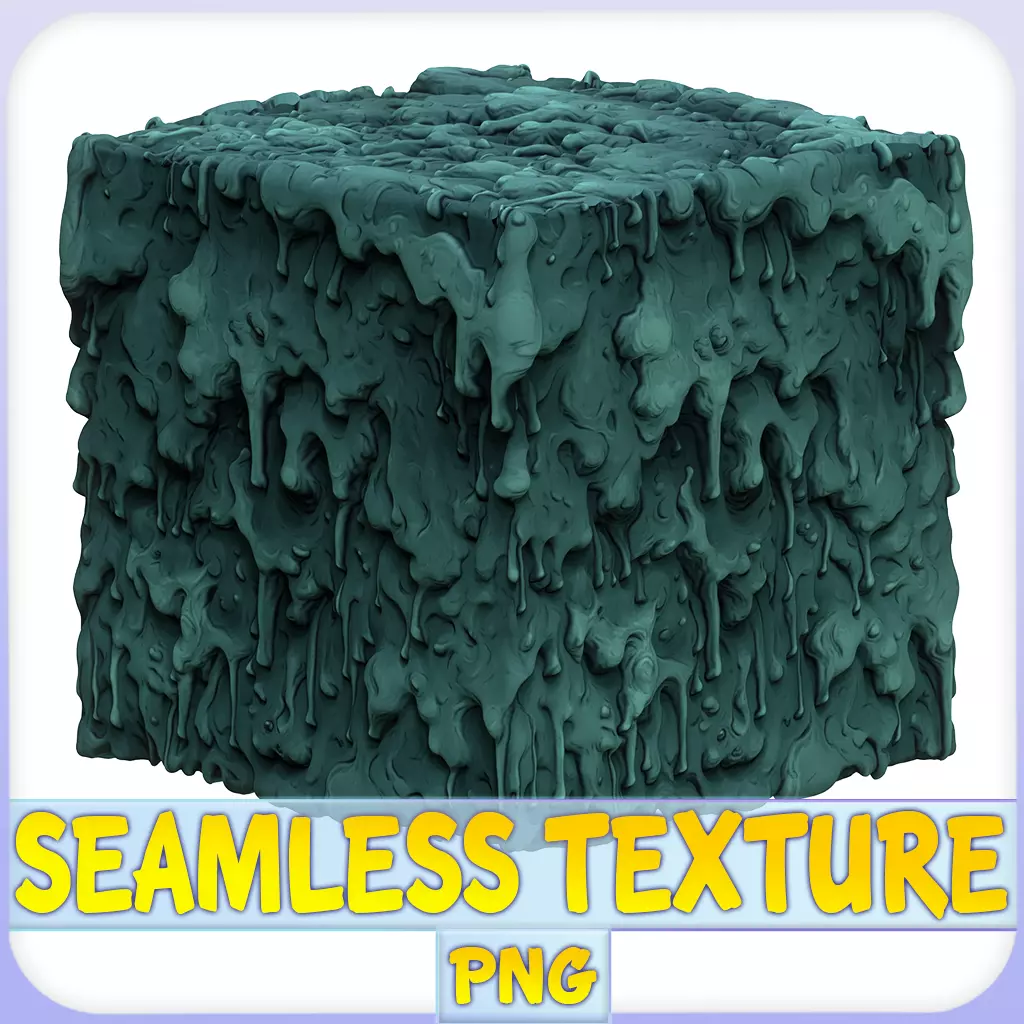 Stylized Slime Seamless Texture Texture_0