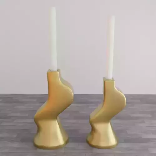 Organic design Modern candle holder 
